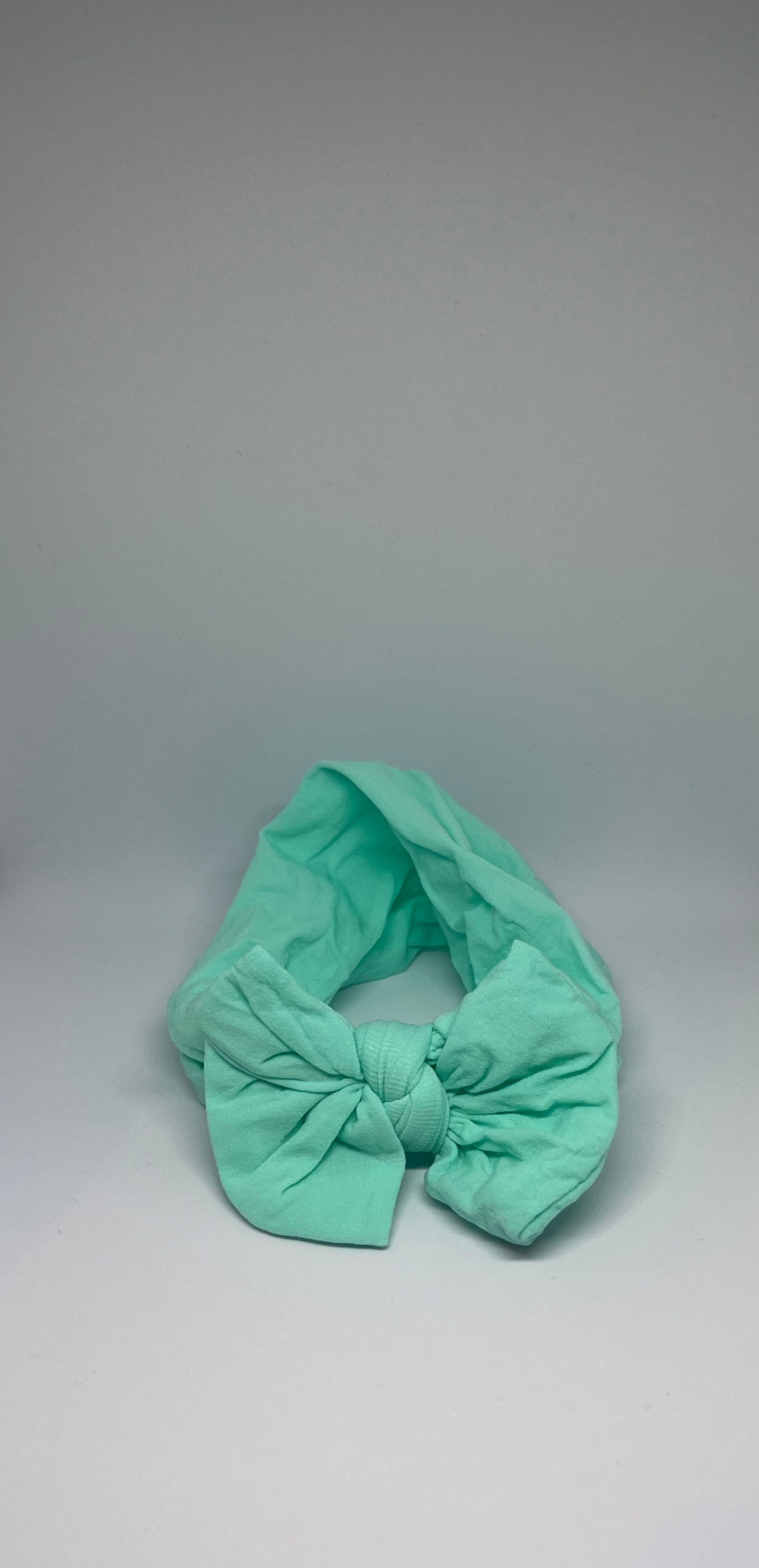 Baby Turban Headband – Aqua