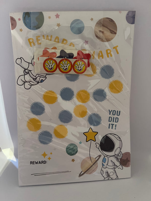 Astronaut Theme Reward Chart