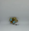 Bee Kind Glitter Retractable Badge Reel