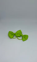 Baby Hair Ties – Green