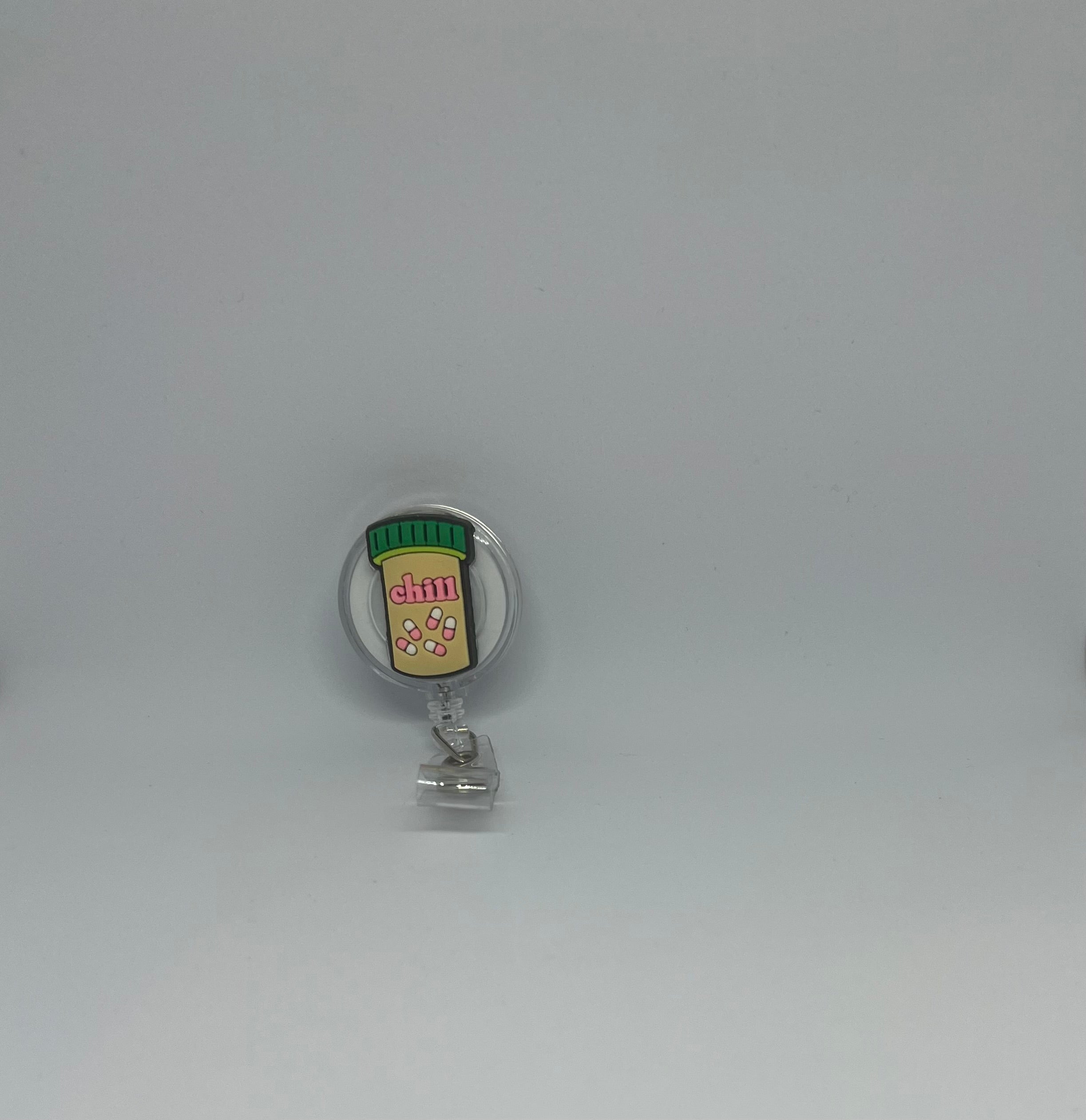 Chill Pill Retractable Badge Reel