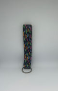 Colourful Feathers Wristlet