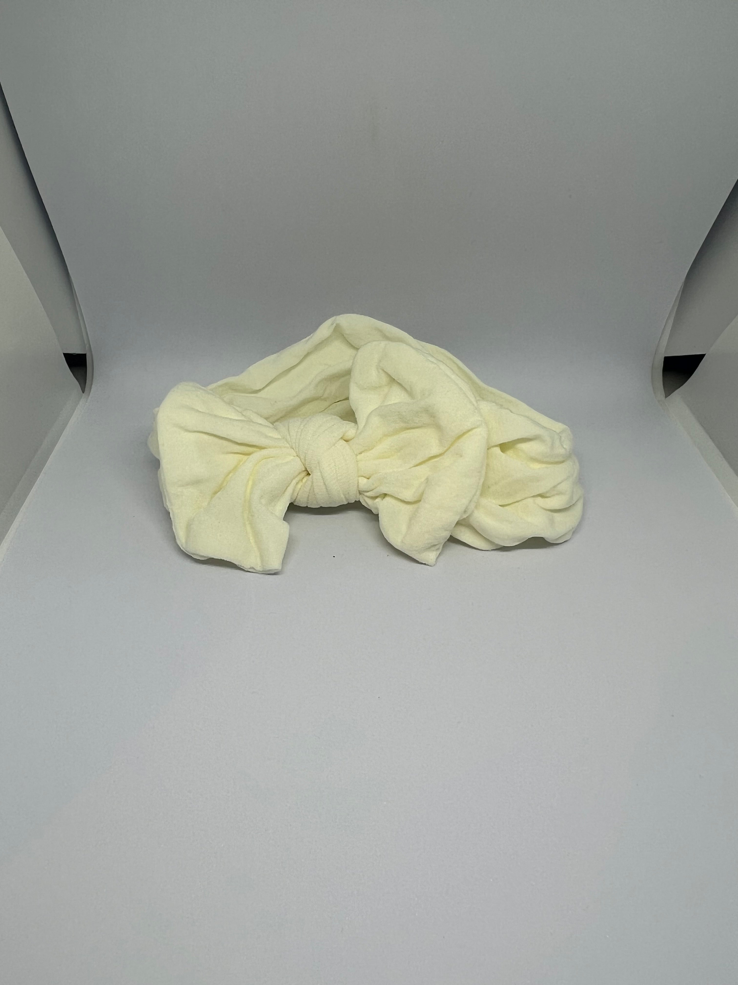 Baby Turban Headband – Cream