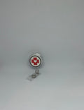 Medical Cross Heart Retractable Badge Reel