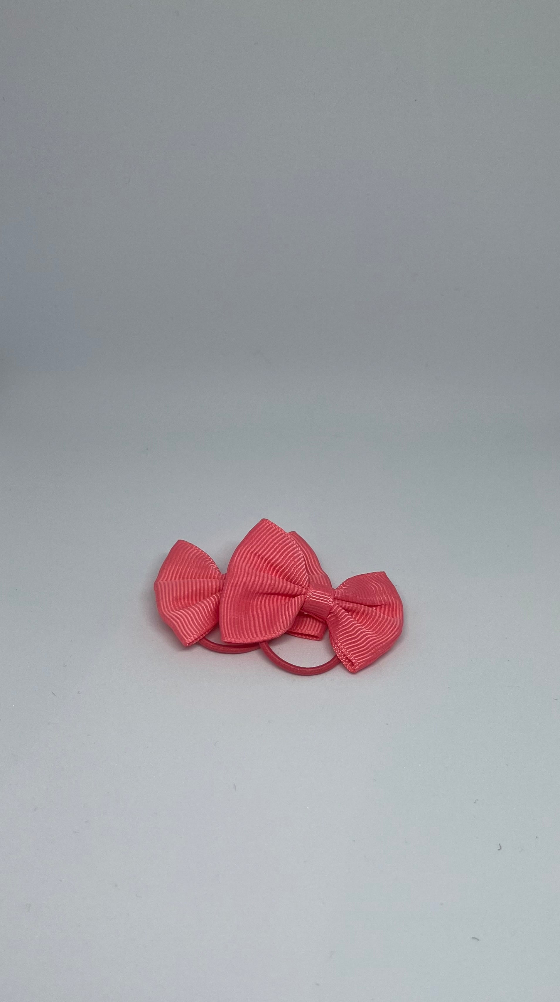Baby Hair Ties - Deep Pink