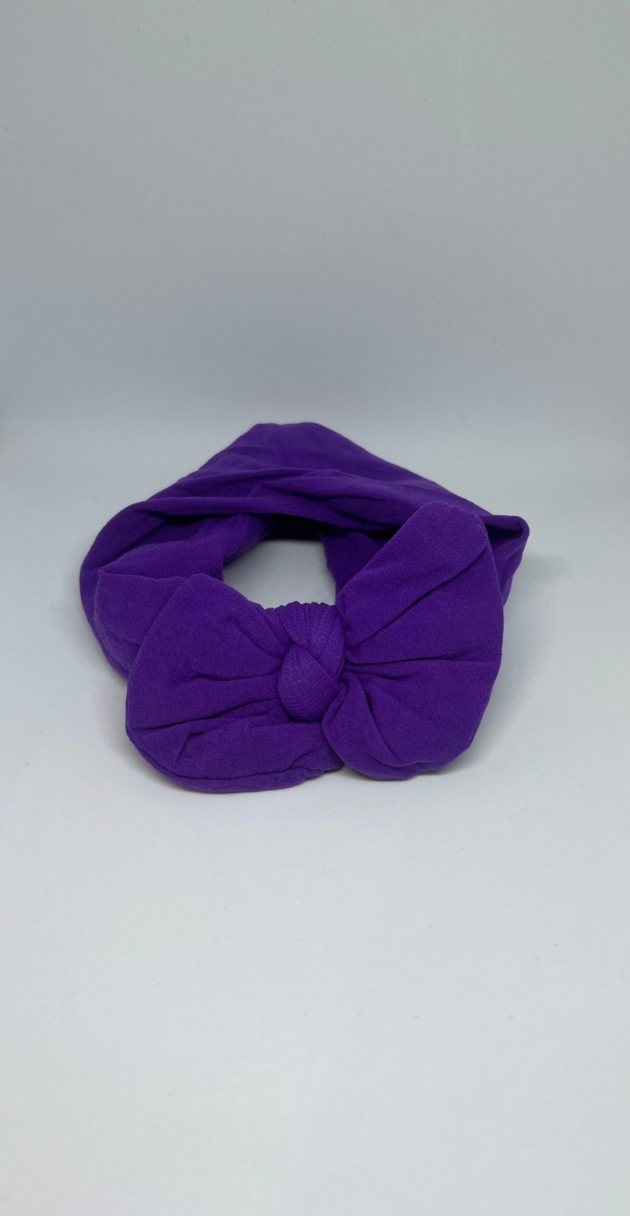 Baby Turban Headband – Deep Purple