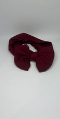 Baby Turban Headband – Deep Red