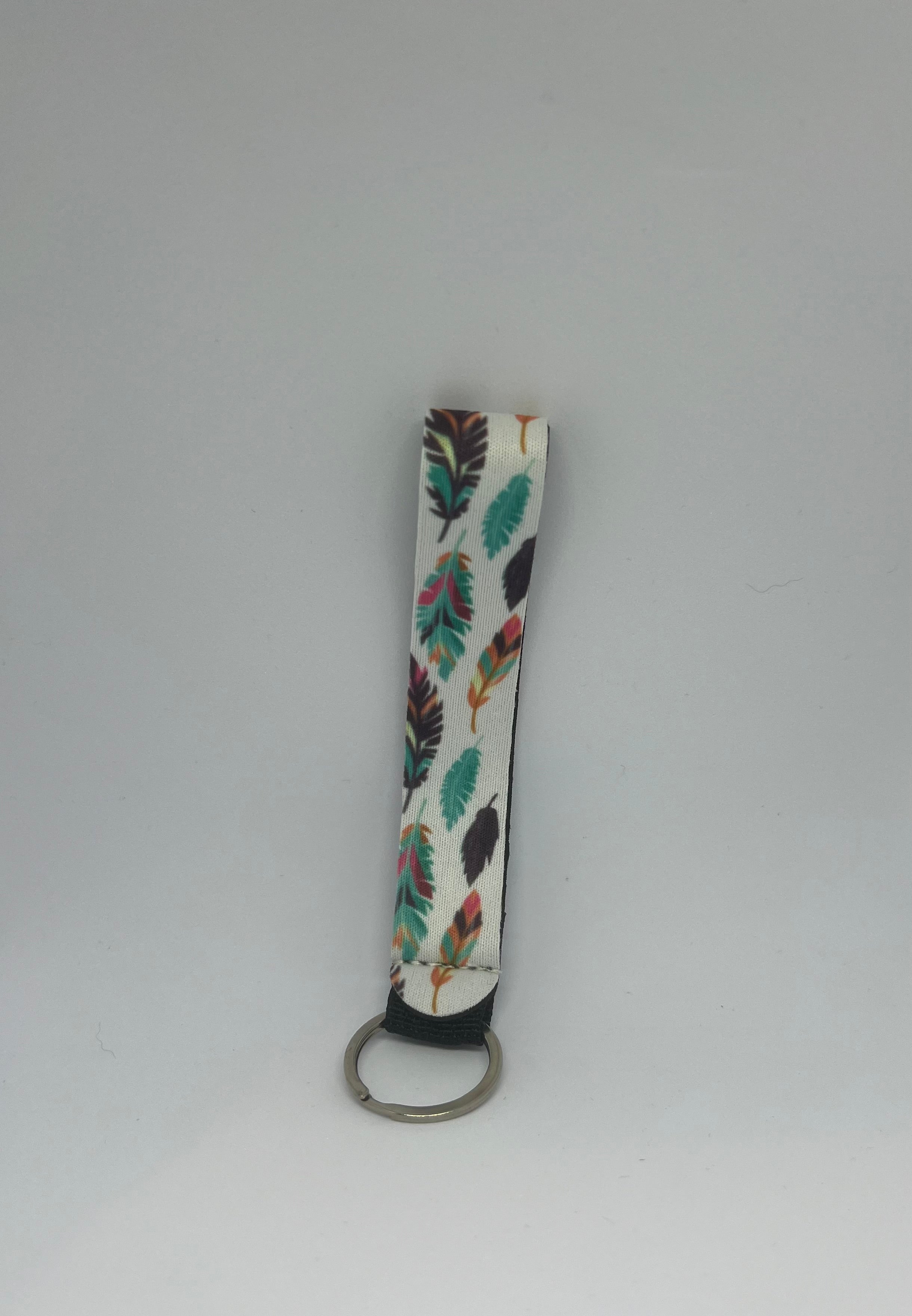 Boho Feathers Wristlet