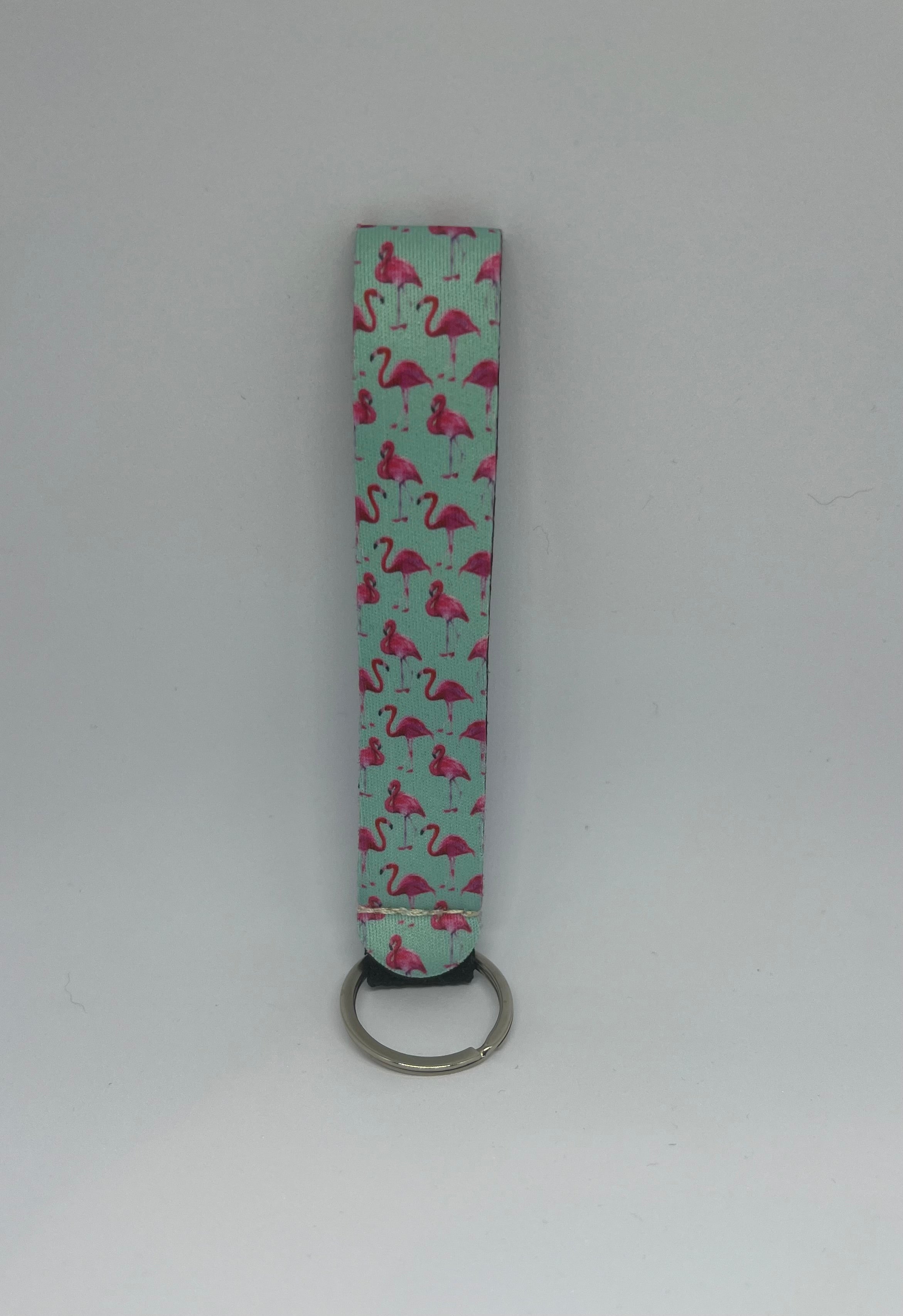 Flamingo Wristlet