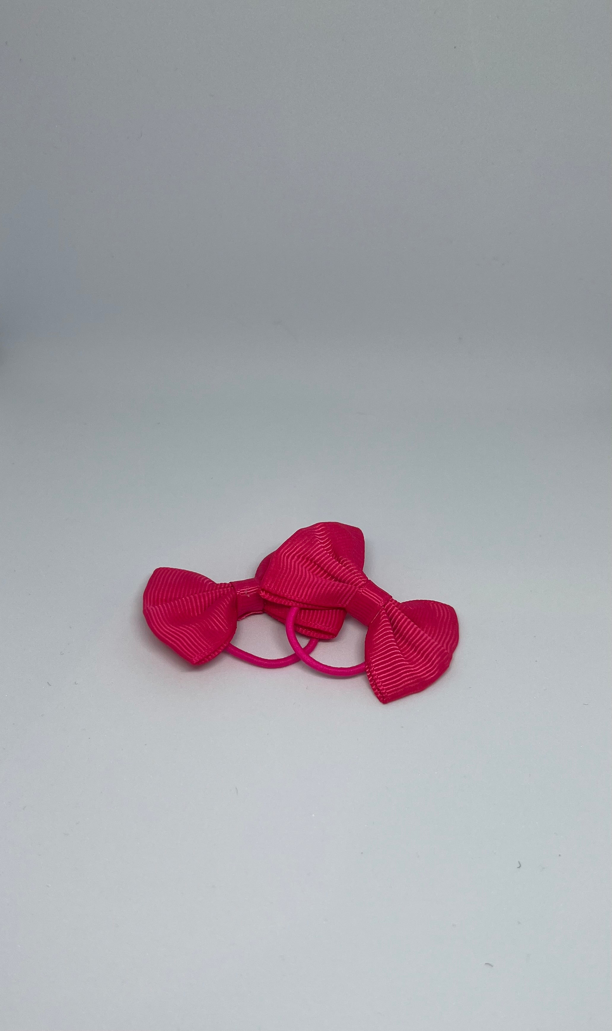 Baby Hair Ties – Hot Pink