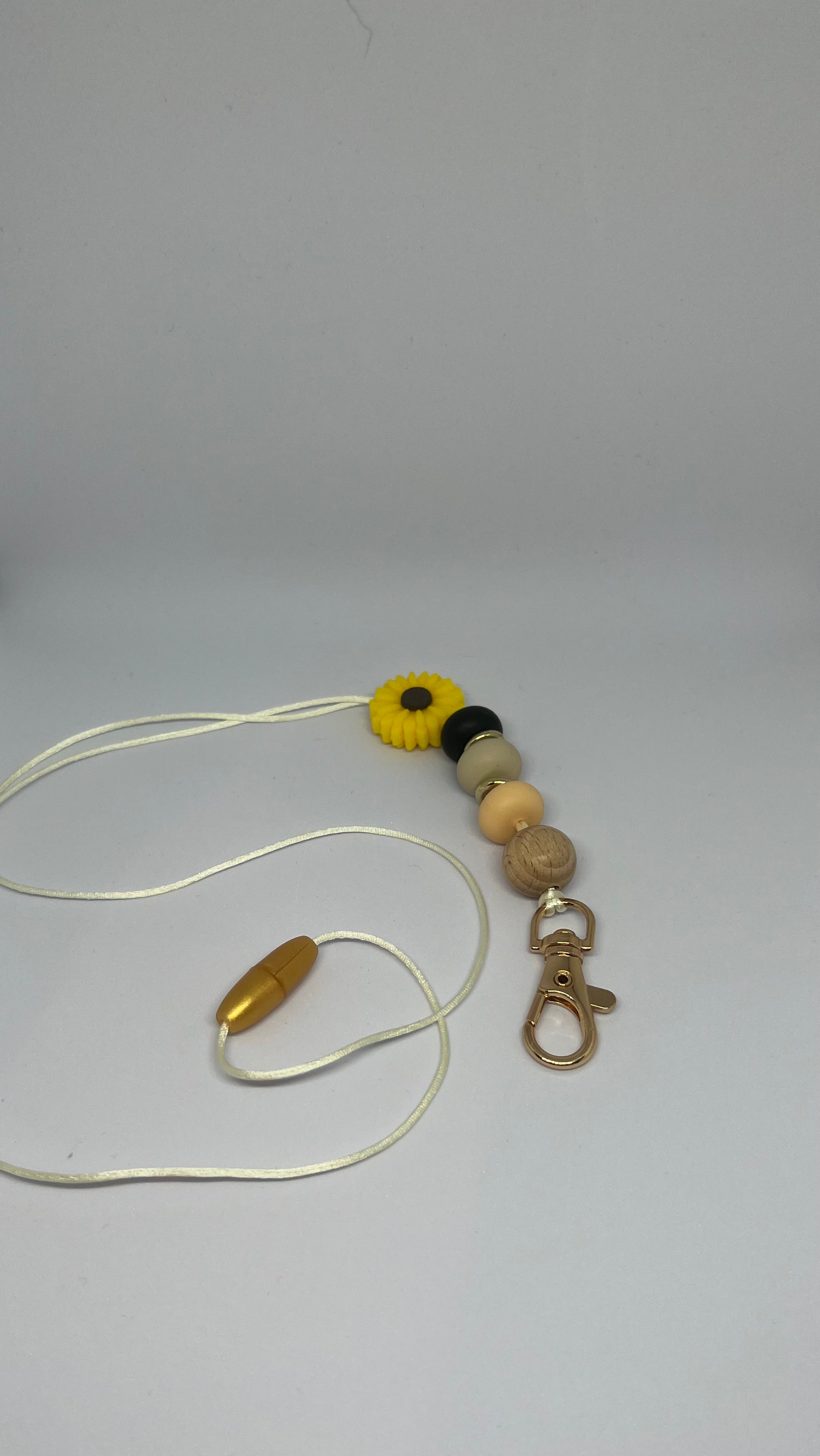 Lanyard with Sunflower