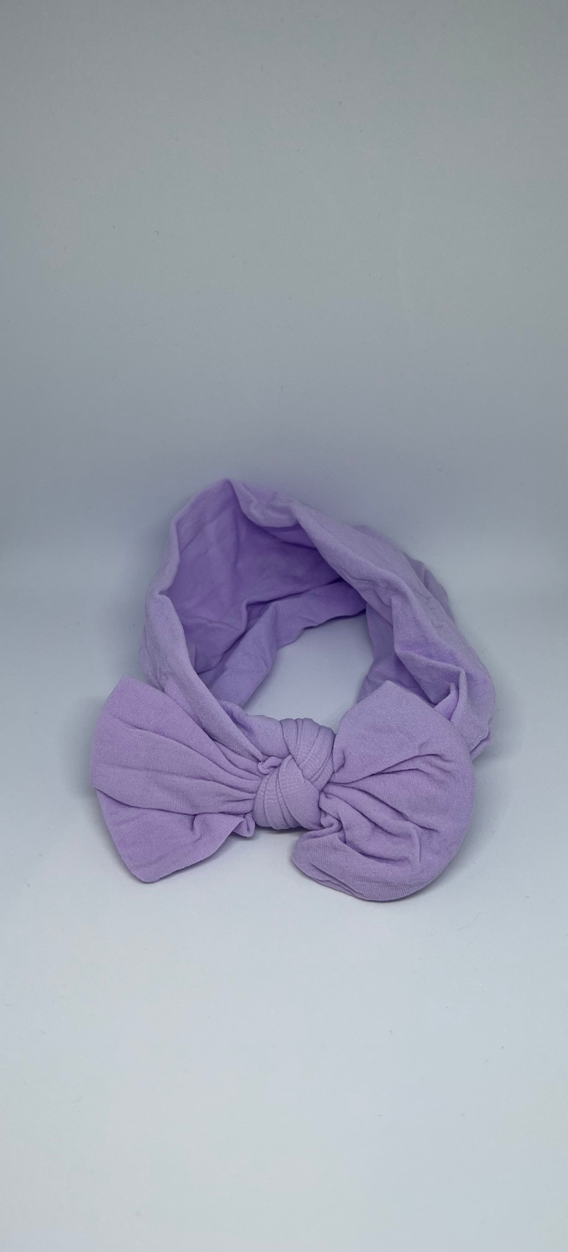 Lavender Baby Turban Headband