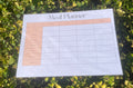 Weekly Meal Planner - Simple Design