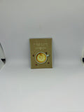 Do More Of What You Love But Coffee First magnet with latte art on golden brown background