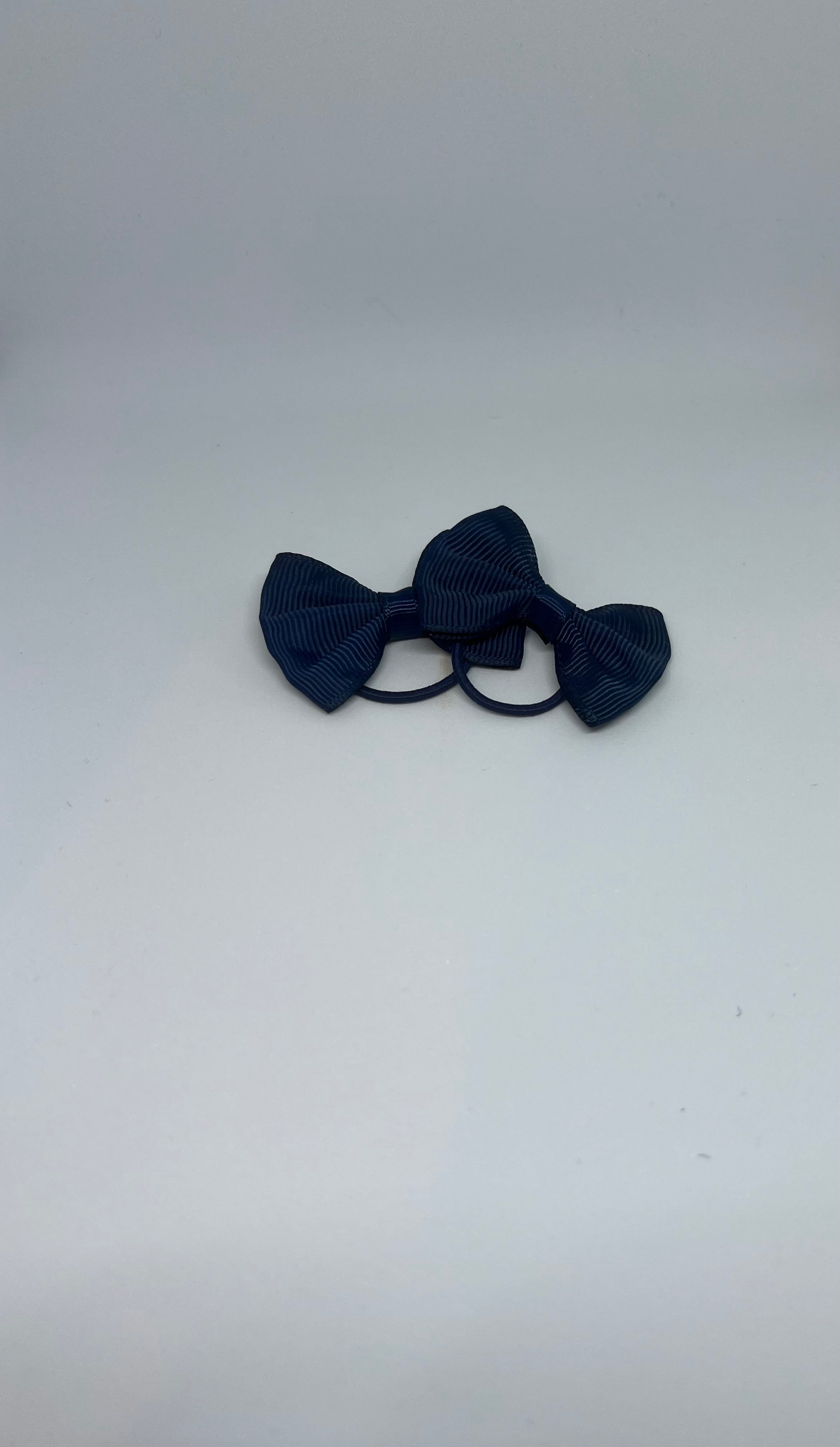 Baby Hair Ties – Navy Blue