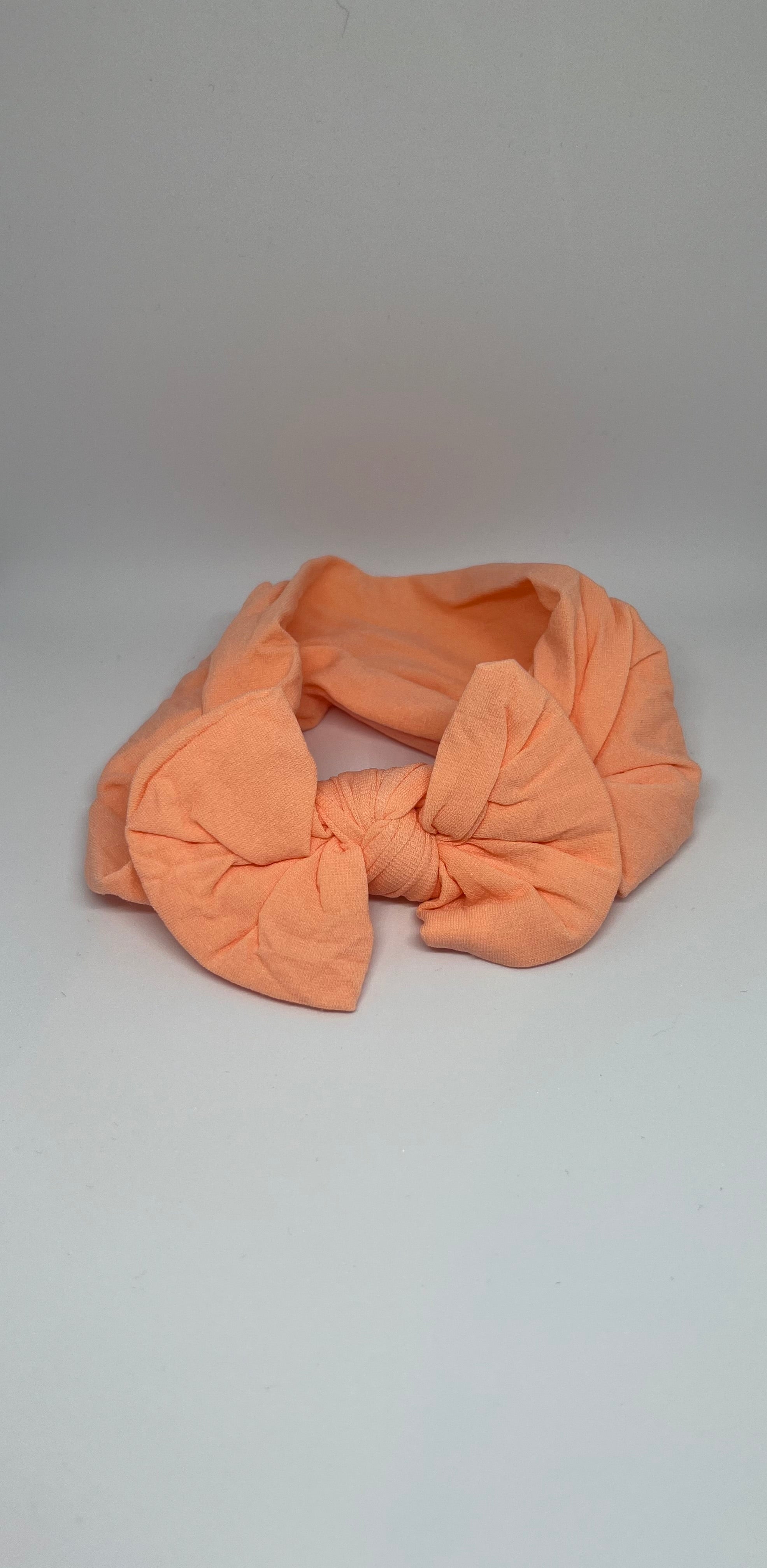 Baby Turban Headband – Peach