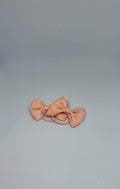 Baby Hair Ties - Peach