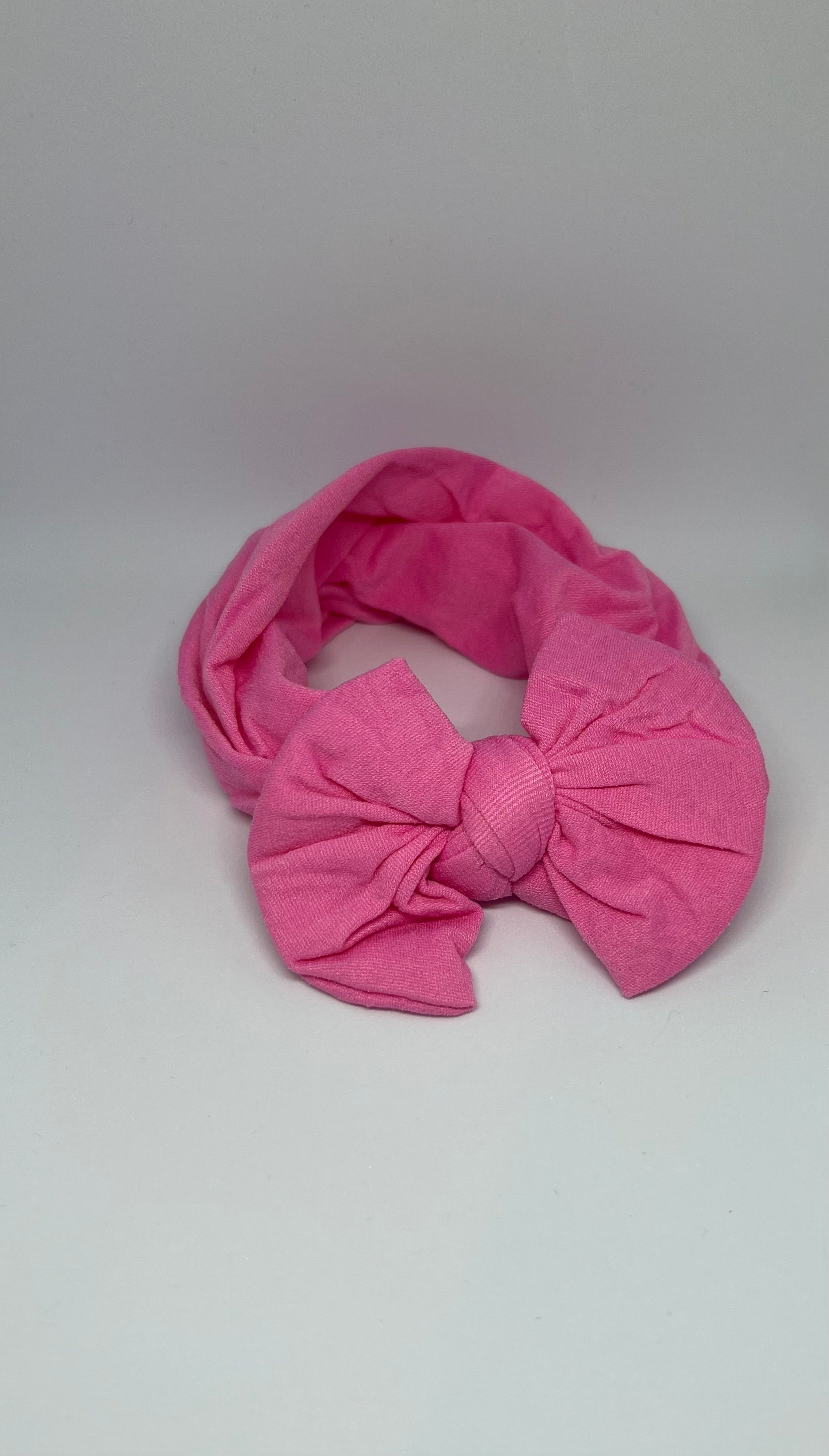 Baby Turban Headband – Pink