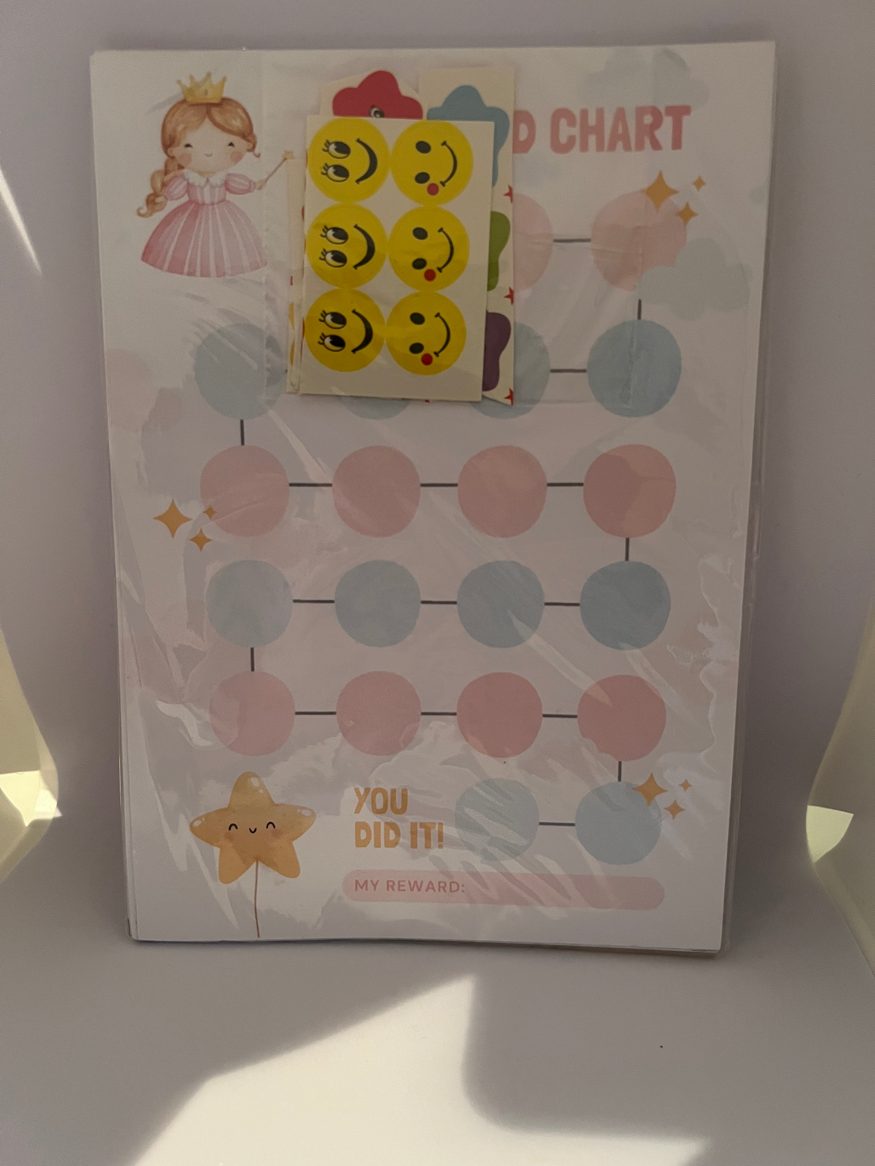Princess Theme Reward Chart