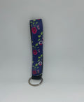 Pansy Floral Wristlet