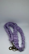 Purple Scrunchie Lanyard