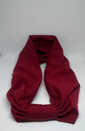 Burgundy Adult Turban Headband