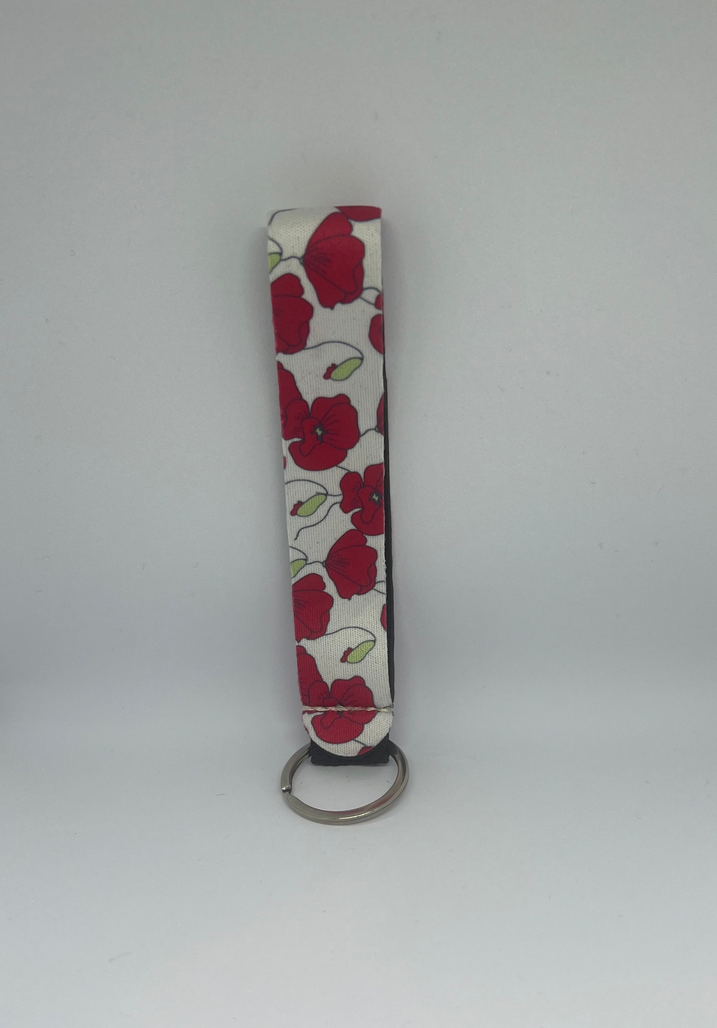 Red Poppy Wristlet