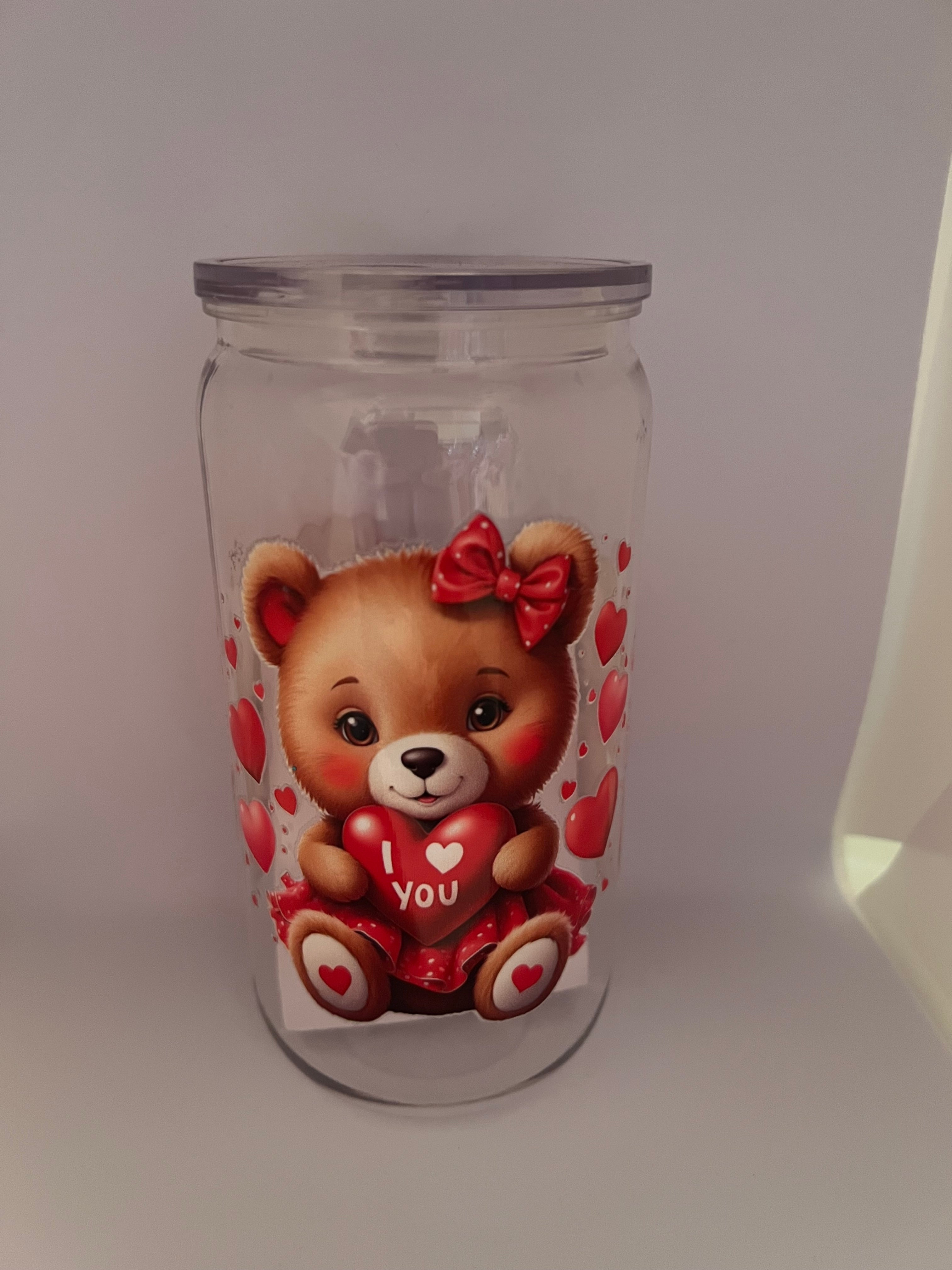 I Love You Bear (Red)