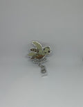 Baby Sea Turtle Glitter Retractable Badge Reel