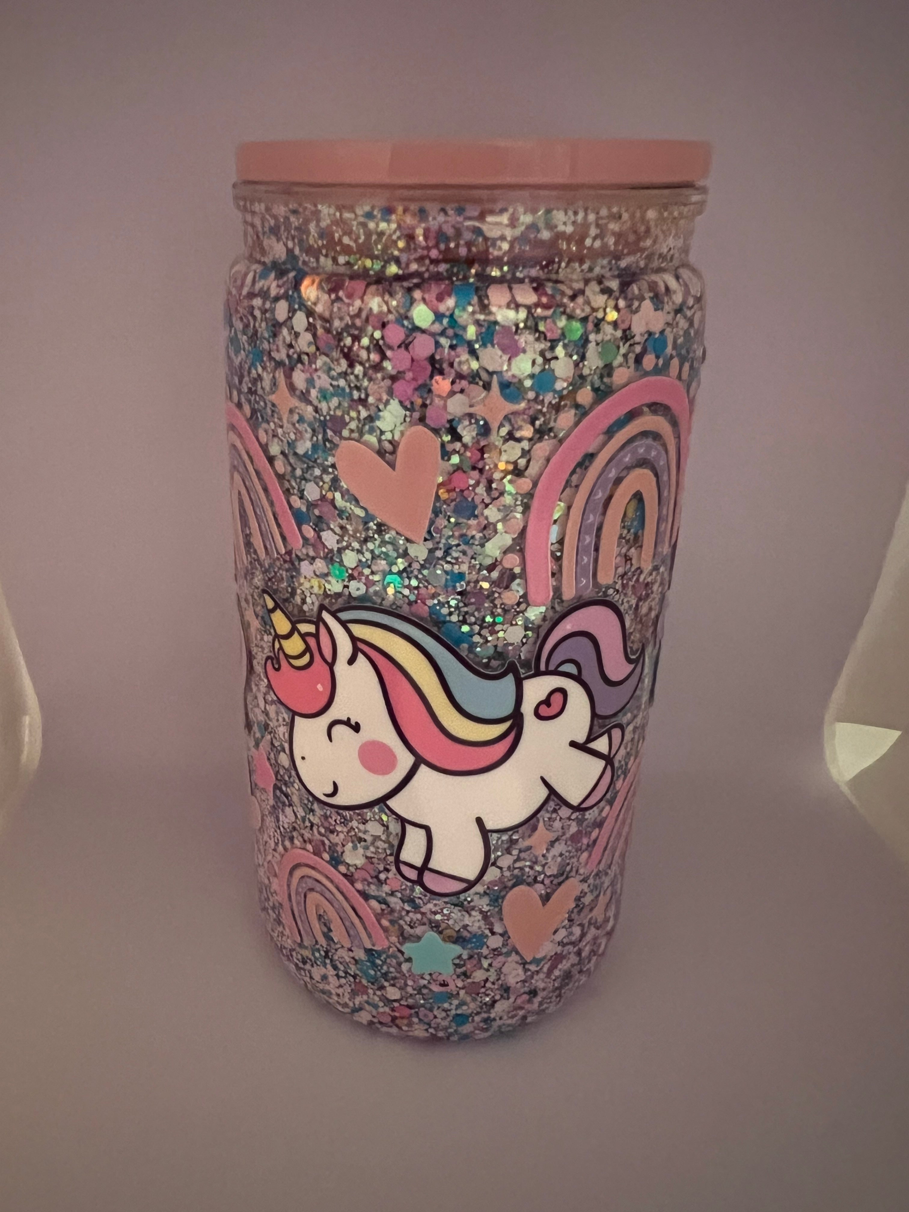Unicorn Glitter Cup