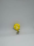 Yellow Sunshine Bear Retractable Badge Reel