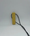 Yellow Brick Chew Necklace