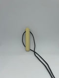 Yellow Pencil Chew Necklace